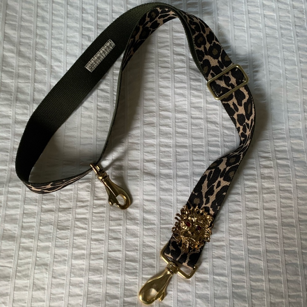 Gabriele Frantzen Bag Strap w/ Tiger Hardware